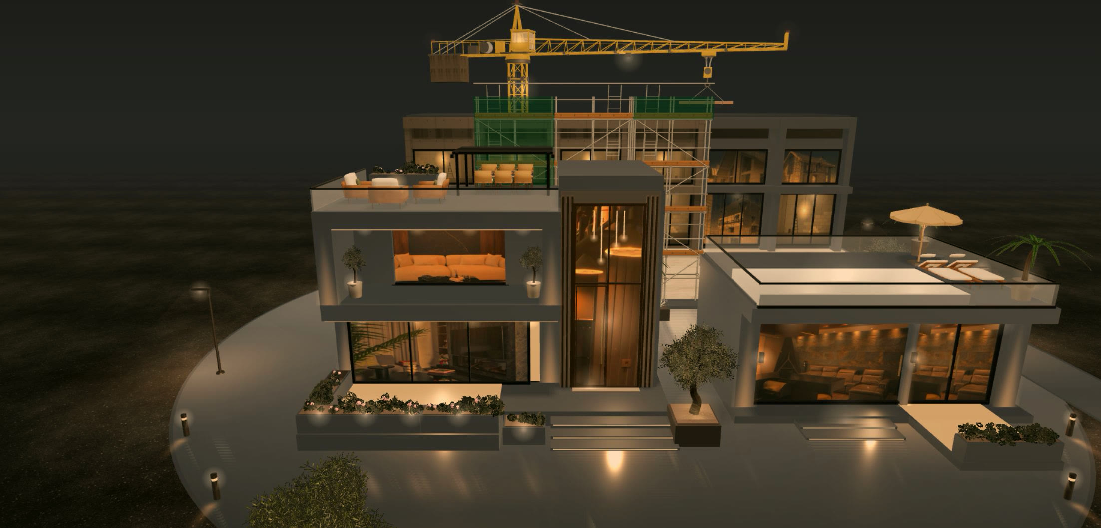 Les projets ELEVATE de nuit